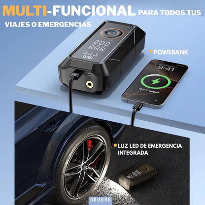 Compresor Aire Portatil Powerbank