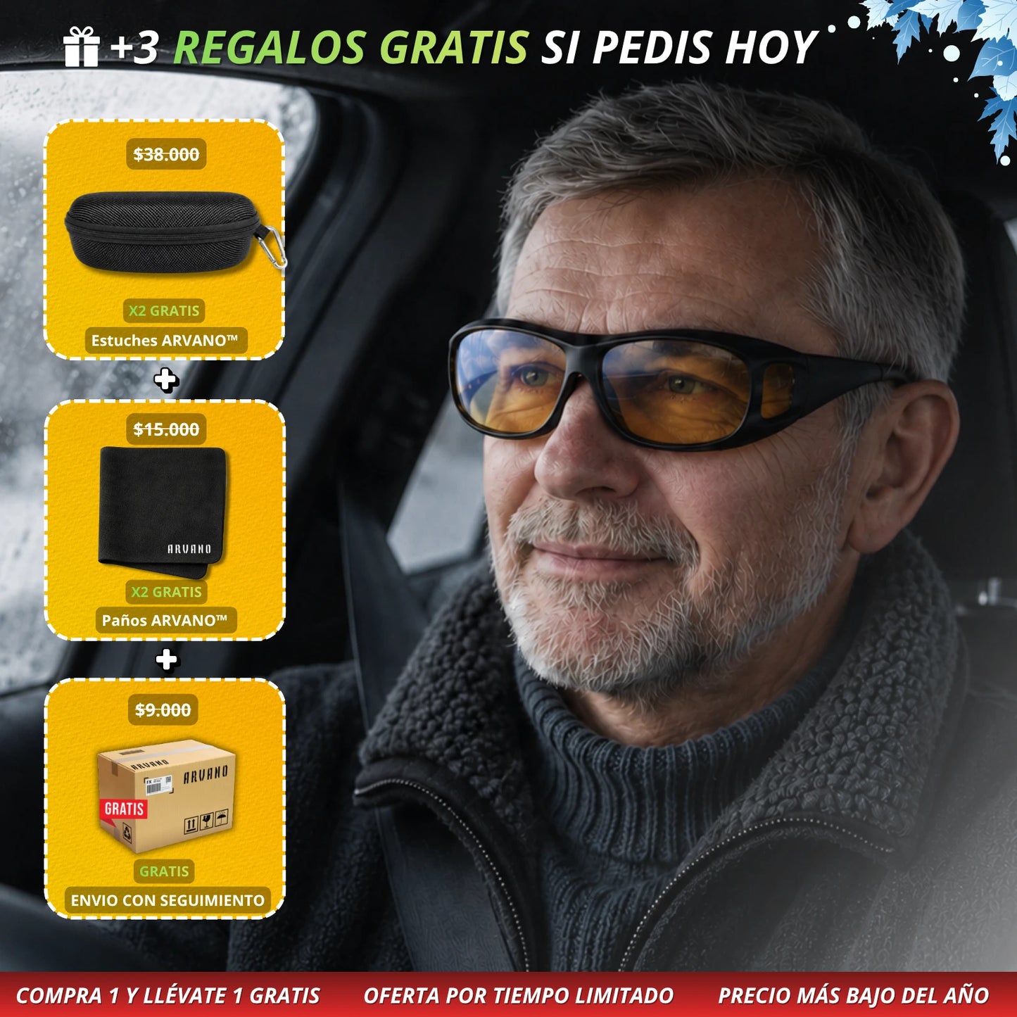 Anteojos Antiencandilantes ARVANO™